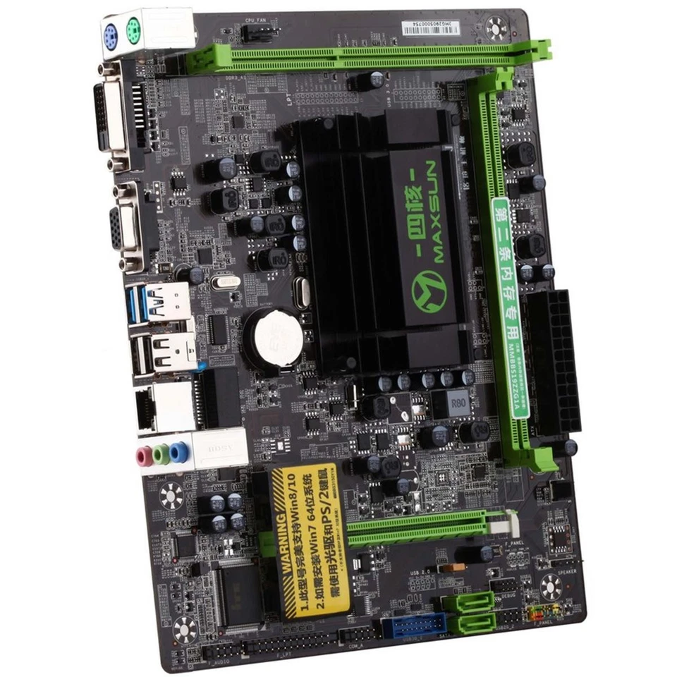 Motherboard With Processor Integrated 1,60ghz Max 2,24ghz Micro-Atx 2 X Ddr3_ - Image 3 of 4