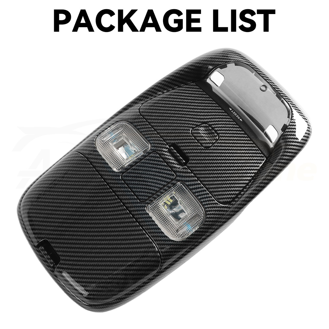 For 1998-2002 Dodge Ram 1500 2500 Overhead Console Dome Light Storage 55350657