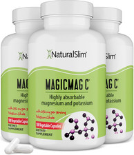 Magicmag C by , Magnesium Citrate Capsules for Muscle Relaxation, Sleep Quality,