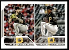 2023 Topps Update Colin Holderman/Yerry De Los Santos Pittsburgh Pirates #US109