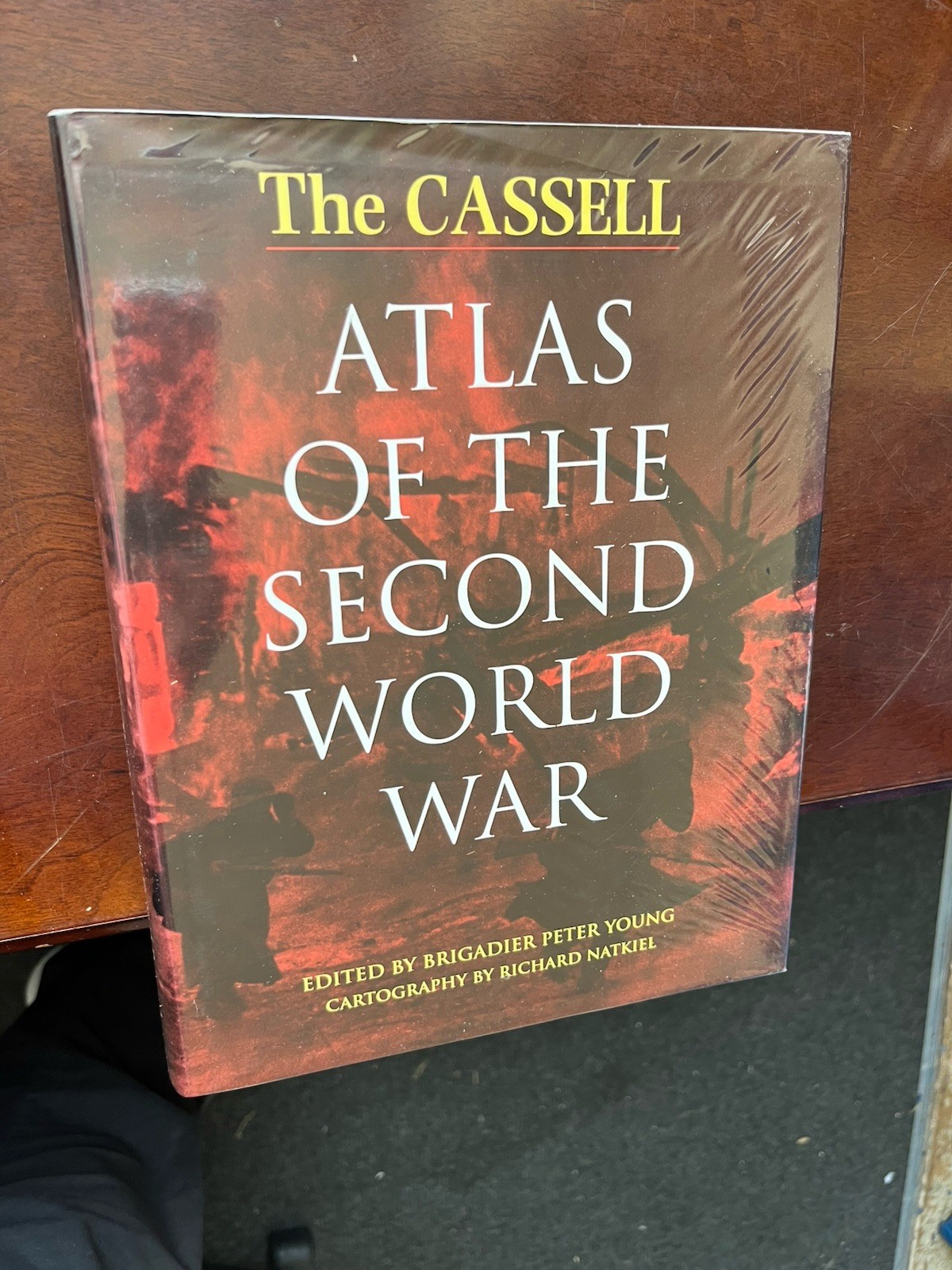Cassell Atlas of the Second World War by Richard Natkiel (2000, Hardcover)
