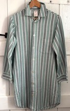 Vintage St Michael (M&S) Striped Night Shirt Small (36"- 38" Chest) Night Wear