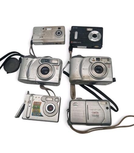 ⚡ 6x Kamera Canon Fujifilm Kodak Digitalkamera DEFEKT Ersatzteil Bastler⚡