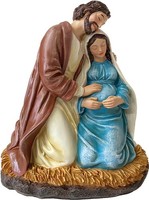 Krippenfigur Krippenblock 14 Cm Polyresin Deko Weihnachtsfigur