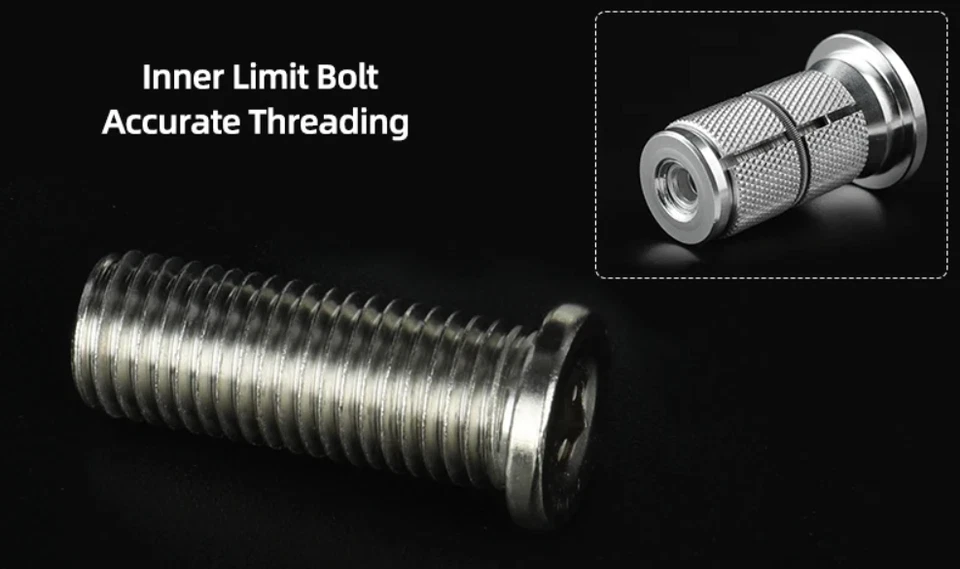 Bicycle Compression Plug Steerer Headset Expansion Bolt 1-1/18  road gravel mtb - Image 3 of 4