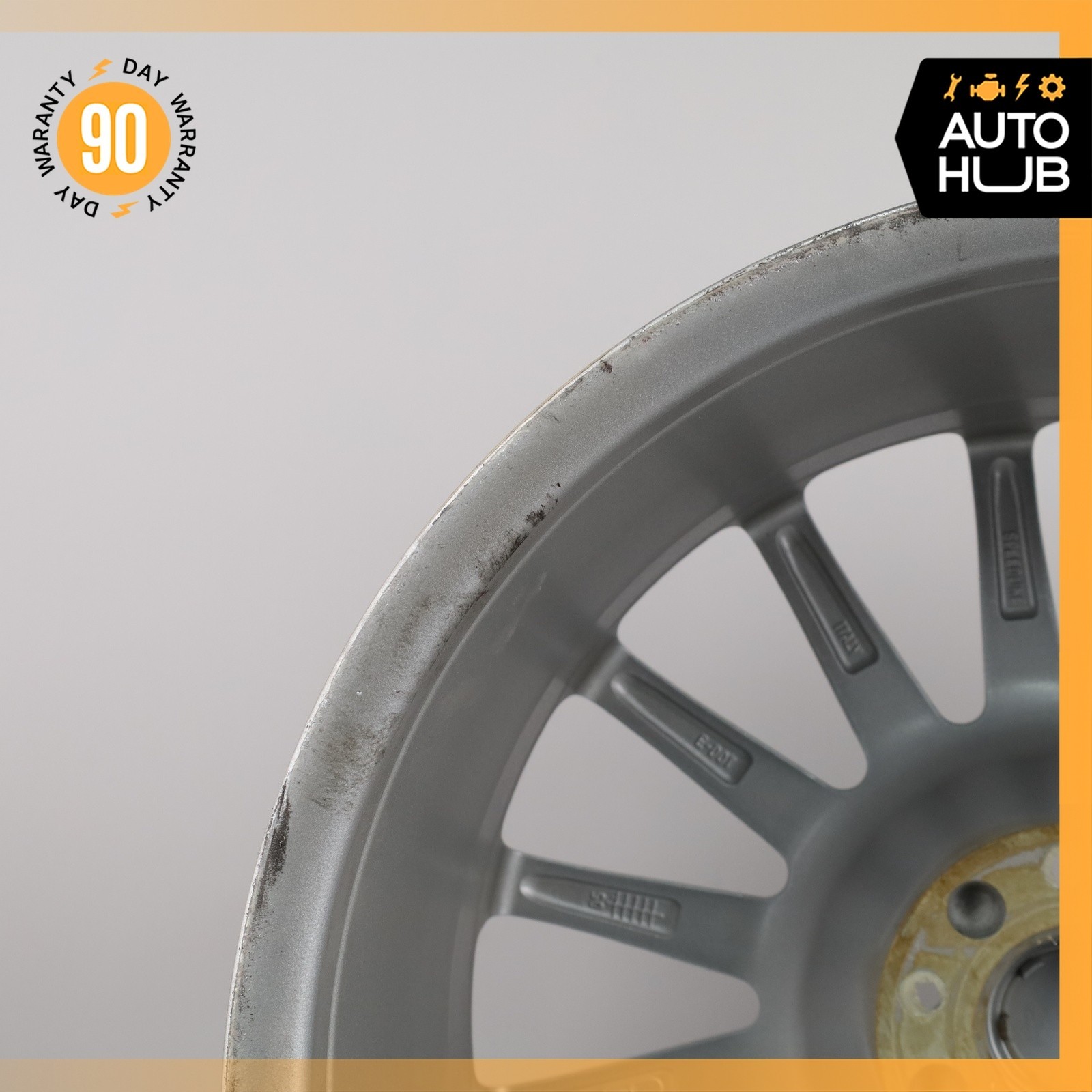 Aston Martin DB9 8.5 x 19 19" Front Wheel Rim Silver 4G431007FA OEM