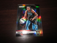 TINA CHARLES SIGNED AUTO 2024 PANINI PRIZM SILVER PRIZM CARD # 36 SUN