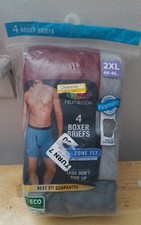Fruit Of The Loom Men's Coolzone Boxer Brief 4 Pack 2XL