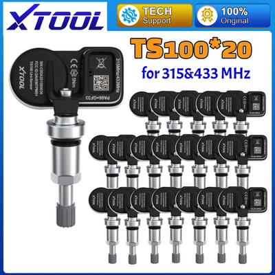 #ad #ad XTOOL TS100 Pro 315amp;433MHz Tire Pressure Sensor Universal Programmable 1 2 4PCS $399.80