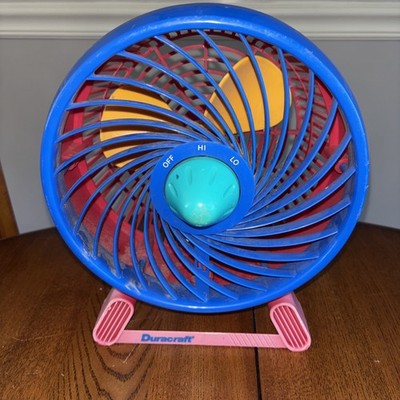 86’s昭和レトロ美品 ROBOT DESK FAN 「FAN太くん」デ〰︎スッ！ Vintage 90s Rainbow Duracraft DT-7 Table/Desk Fan Adjustable Tilt