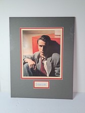 Montgomery Clift Picture Celebrity Print With Signature Underneath 