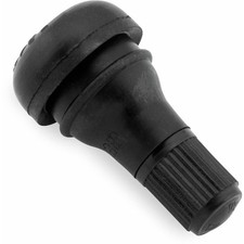 Bikemaster Rubber Valve Stem - Black Tr412 0.88in Length 03-036a-pc