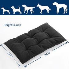 Chew Proof Indestructible Dog Beds for Aggressive Chewers,Durable Dog Crate Pad,