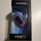 Garmin vivofit Purple Fitness Band Activity Tracker Bluetooth Alarm iOS Android