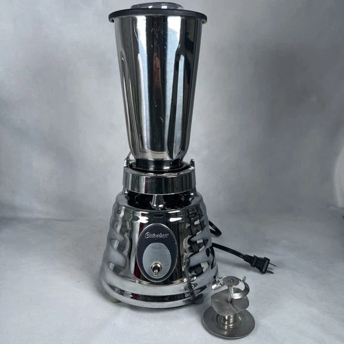 Osterizer Classic Blender 564A Chrome Beehive Milkshake Container & Blade