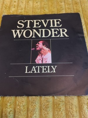 STEVIE WONDER-LATELY/IF IT'S MAGIC TMG1226(1980) VG/VG+7 INCH PICTURE SLEEVE