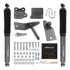 Dual Steering Stabilizer for Dodge Ram 2500 3500 4WD 2003-2013 with 2"+ Lift