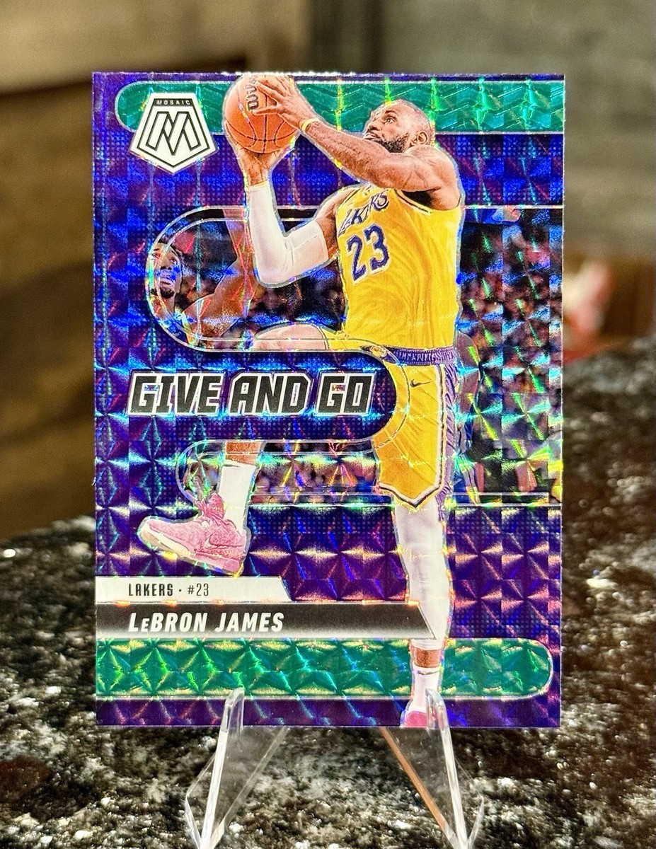 panini mosaic lebron james