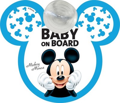 TATAWAY Disney Baby On Board Safety Sign Car Baby On Board Graphics