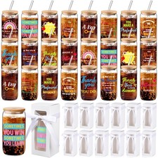 24 Set Thank You Gifts Bulk Employee Appreciation Gifts for Staff Christmas C...