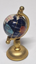 Globe Lapis Lazuli Ocean Gemstone