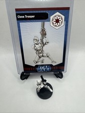 Star Wars Miniatures WOTC Clone Trooper 2/6 With Card