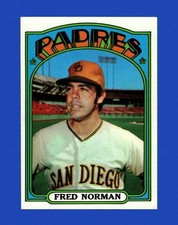 1972 Topps Set-Break #194 Fred Norman NM-MT OR BETTER *GMCARDS*
