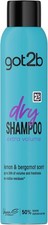 got2b Dry Shampoo Instant Fresh Up Extra Volume 200 ml Cleans & Refreshes 13.35 per litre
