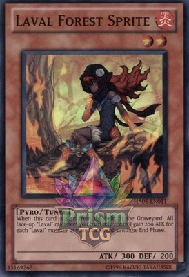 Laval Forest Sprite Super Rare #HA05-DE011