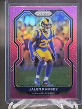 JALEN RAMSEY 2020 PANINI PRIZM FOOTBALL PINK RAMS Q6903