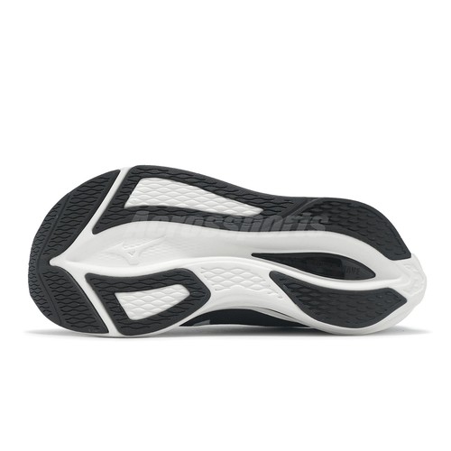 Mizuno Wave Rebellion Flash 3 Wide Black White Men Racing Running J1GC2537-01 - Picture 5 of 8