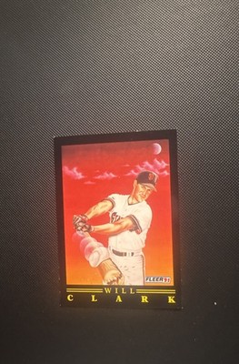1991 Fleer - Pro-Vision Will Clark #2