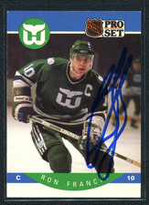 Ron Francis Cards, Rookie Card and Autographed Memorabilia Guide 14