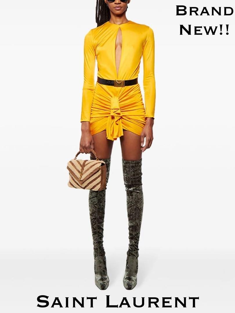 2022.Abito Pre Saint Laurent con etichetta appendiabiti XS(SS) Taglia Nuovo