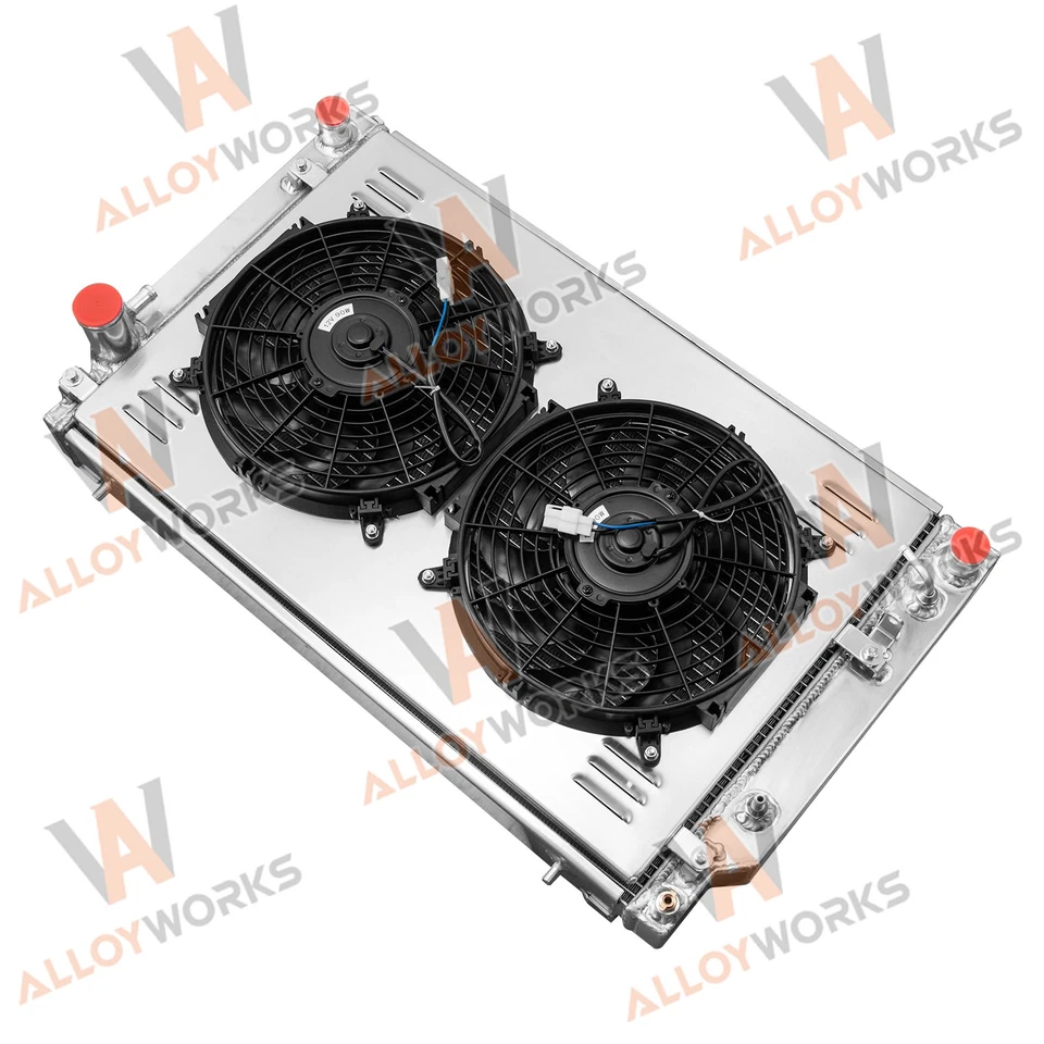 4 Rows Radiator Shroud Fan For 1975-1987 Jaguar XJ12 / 76-92 Jaguar XJS V12 5.3L - Image 4 of 4
