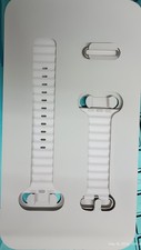 Genuine Apple Watch Band Ocean Band 49mm - White One Size Fits 130- 200mm 