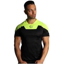 Alter ego Overkill V2 shirt venom medium yellow black workout Body Building