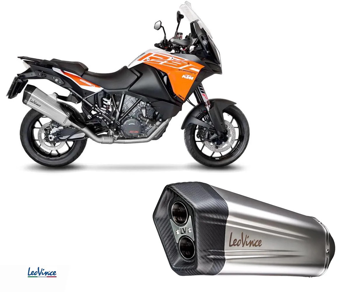 Exhausts Leovince homologated LV-12 Inox KTM 1290 SUPER ADVENTURE 2015 2016