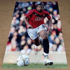 ANDERSON MANCHESTER UNITED SIGNED AUTOGRAPHED PHOTOGRAPH + COA