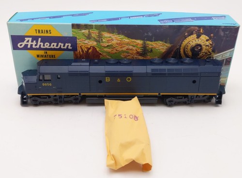Locomotora diésel ficticia Athearn 3633 HO B&O FP45 #9859 LN/caja | Condition: Used
