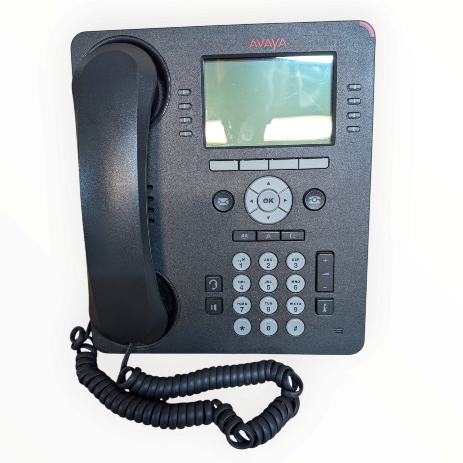 Lot of 10 Avaya 9608G IP Office Phones w/ Handsets & Stands