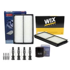 Denso Tune Up Kit NGK 4 Spark Plugs & Boots Kit for Mazda 3 2.3 L4 Turbo MZR