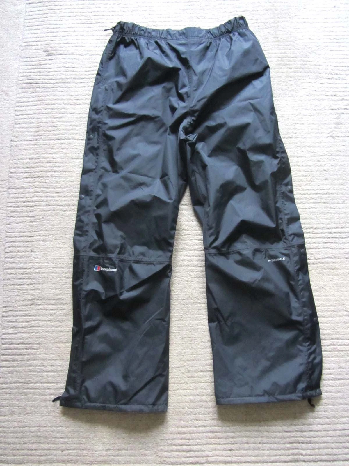 BERGHAUS HYDROSHELL Waterpoof Over Trousers berghas berghus berghouse