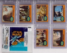 1977 Star Wars O-Pee-Chee Series 3: SIX pack fresh cards + wrapper (LOT 9)