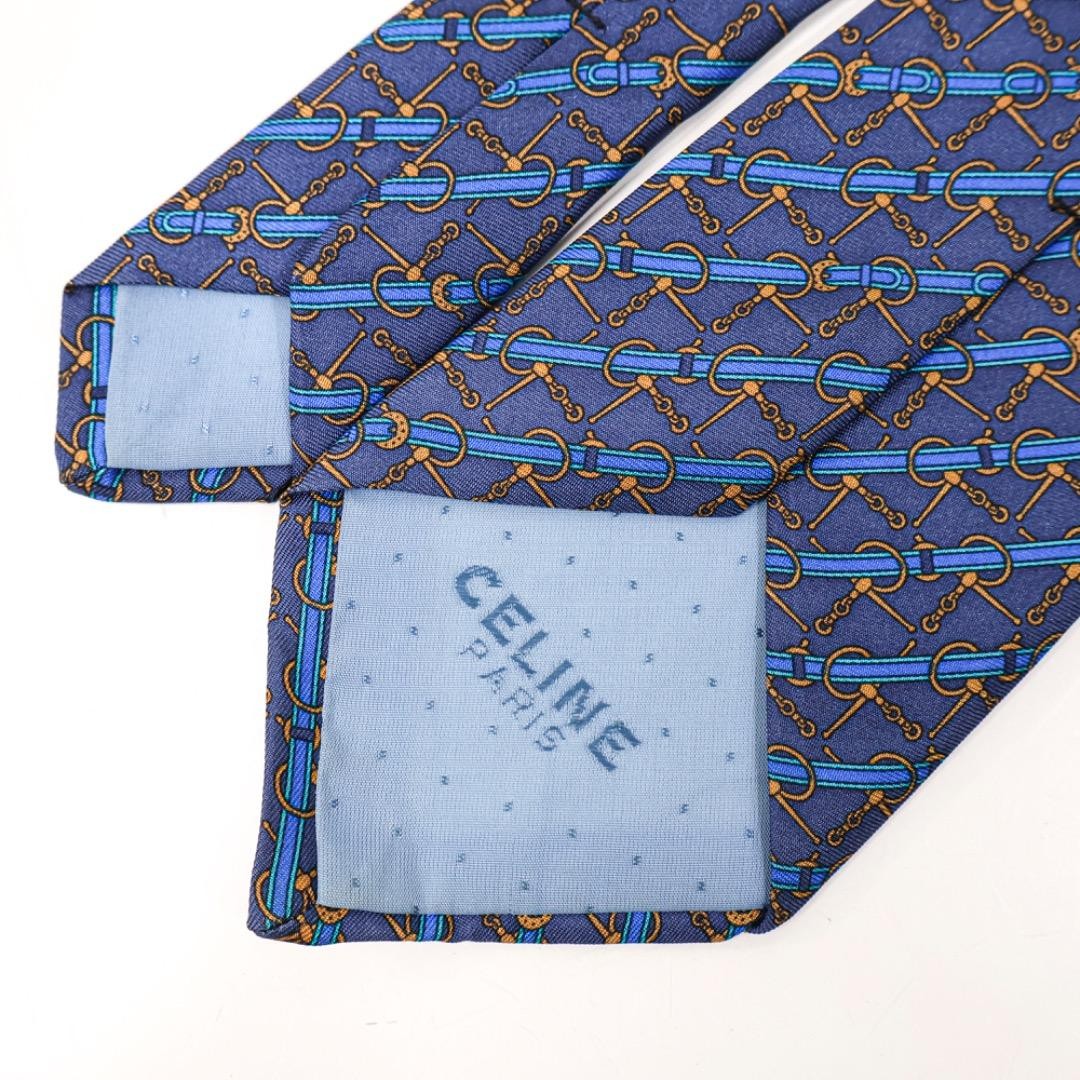 Valentino BALLY CELINE Tie Set - 3 Ties, Navy, Black, Beige, A Grade thumbnail 7