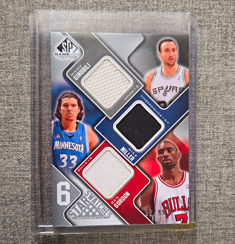 2009-10 Upper Deck SP Game Used "6 Star Swatches" Jersey Card (#92/99)