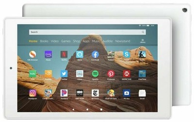 Amazon Fire HD 10 (9th Gen.) M2V3R5 - 32GB - Wi-Fi - 10.1in Tablet - White, 002