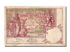 [#101991] Banknote, Belgium, 20 Francs, 1914, 1914-10-07, EF