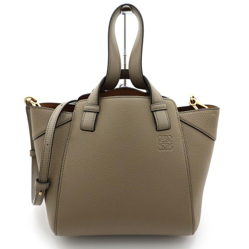 LOEWE Bag: Hammock A538H04X06 Gray W21-30H19D14cm w/dust bag strap;