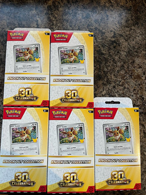 Pokémon TCG 30th Celebration Knock Out Sammlung. Nagelneu   